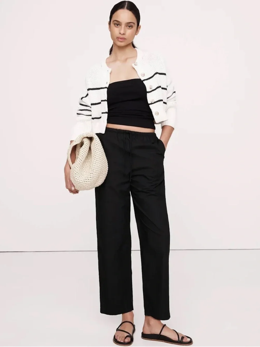 Banana Republic Poplin Pants (XS petite)